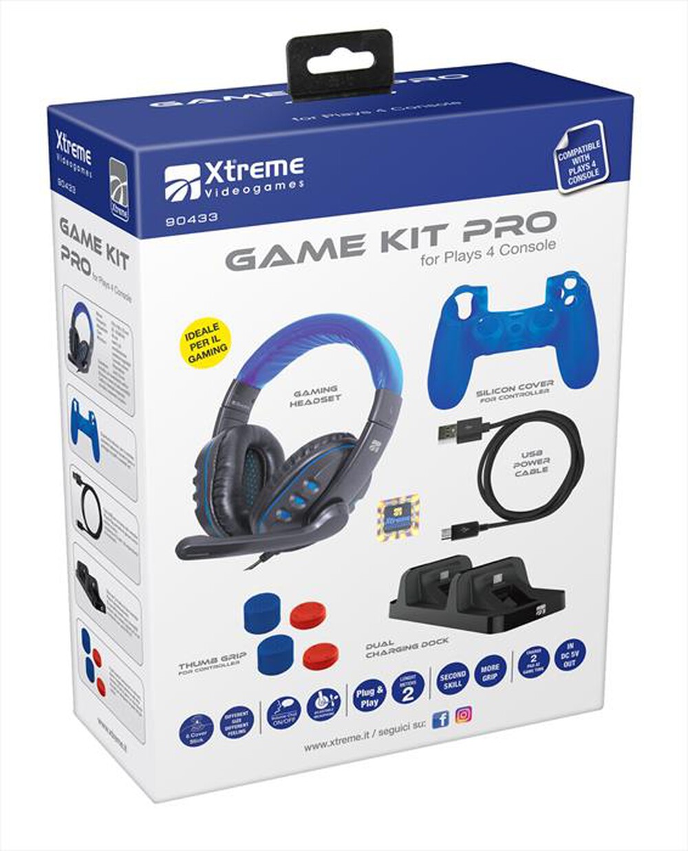 Immagine del prodotto XTREME - GAME KIT-NERO