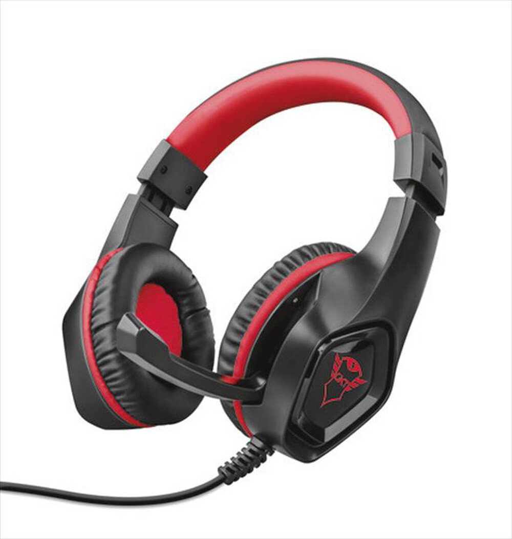 "TRUST - GXT404R RANA HEADSET SWITCH-Black/Red"