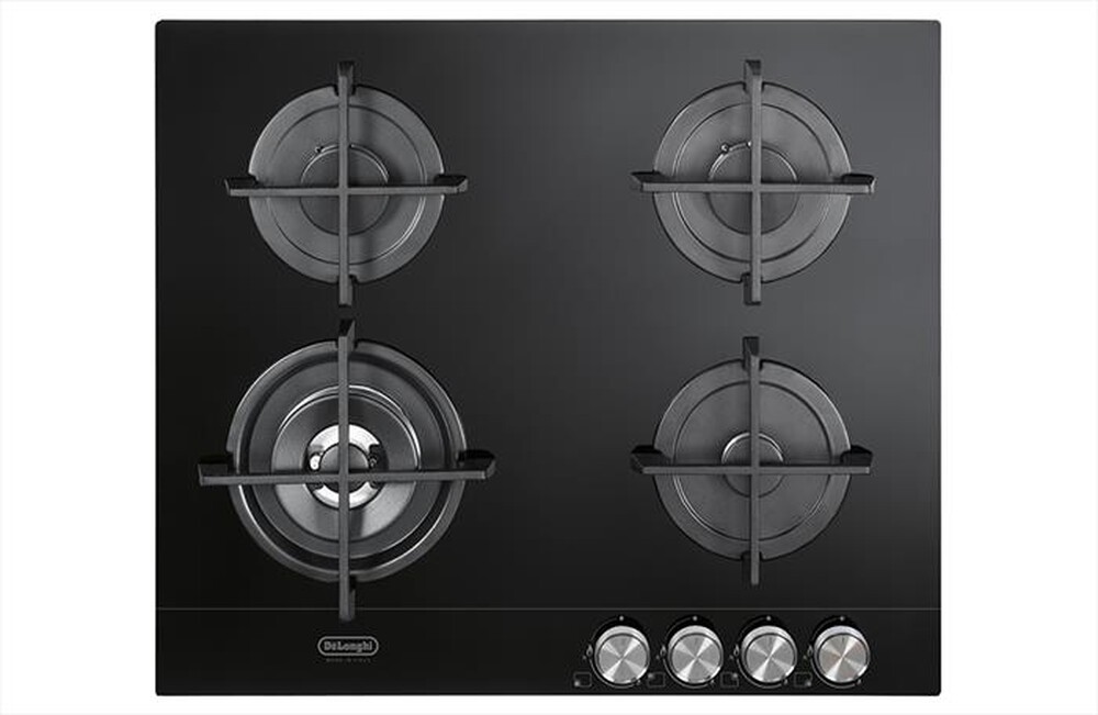 DE LONGHI - Piano cottura a gas NSL 460 N 60cm-Nero