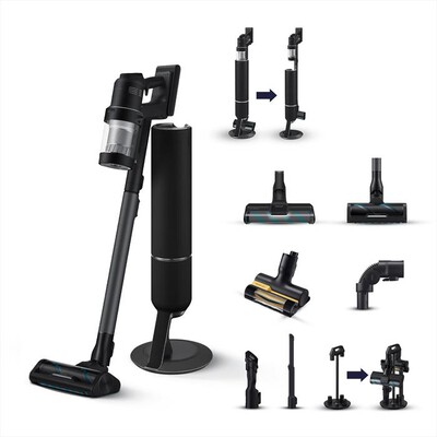 SAMSUNG - Scopa elettrica VS90F40DEK/WA-Satin black