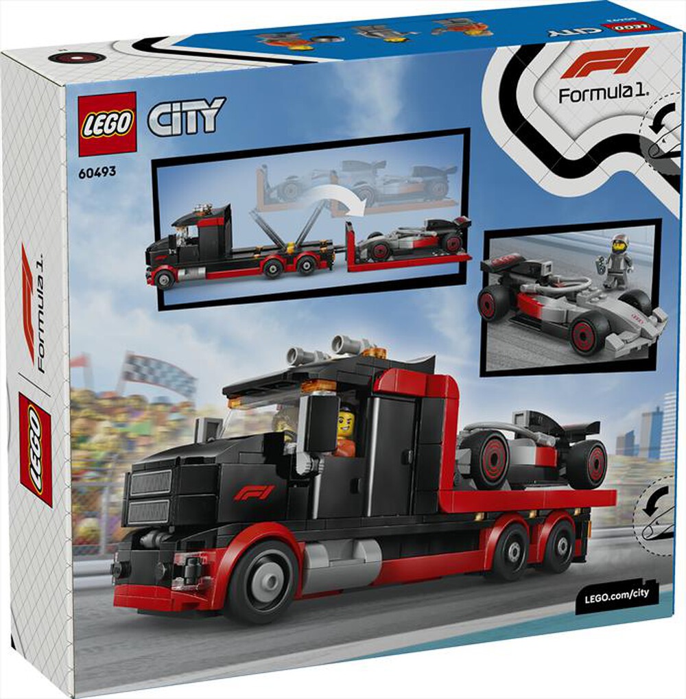 Immagine del prodotto LEGO - CITY Display Truck F1 con auto Audi F1 - 60493