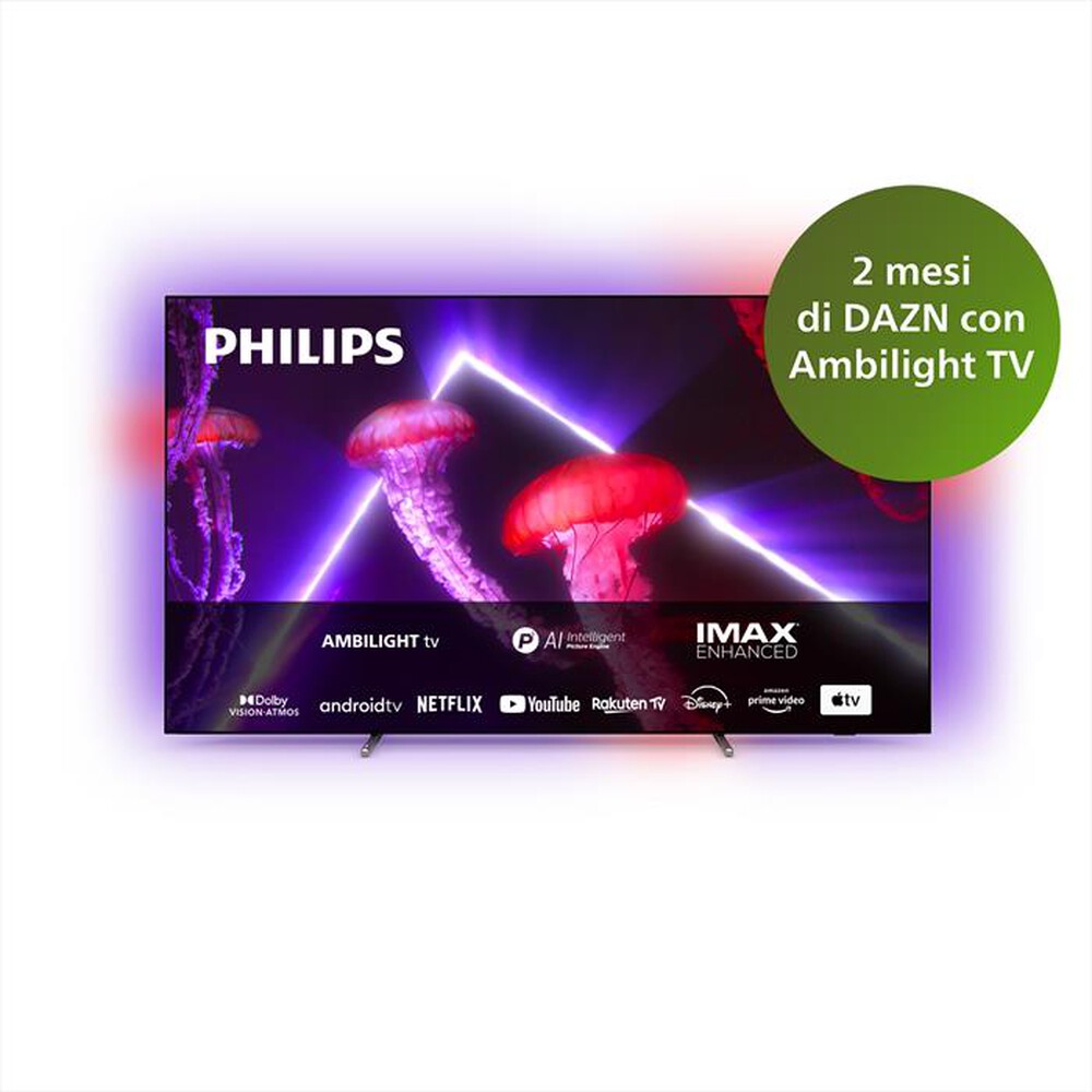 "PHILIPS - Ambilight Smart TV OLED UHD 4K 77\" 77OLED807/12"