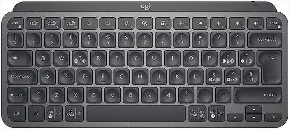 "LOGITECH - MX Keys Mini Minimalist Wireless-Graphite"