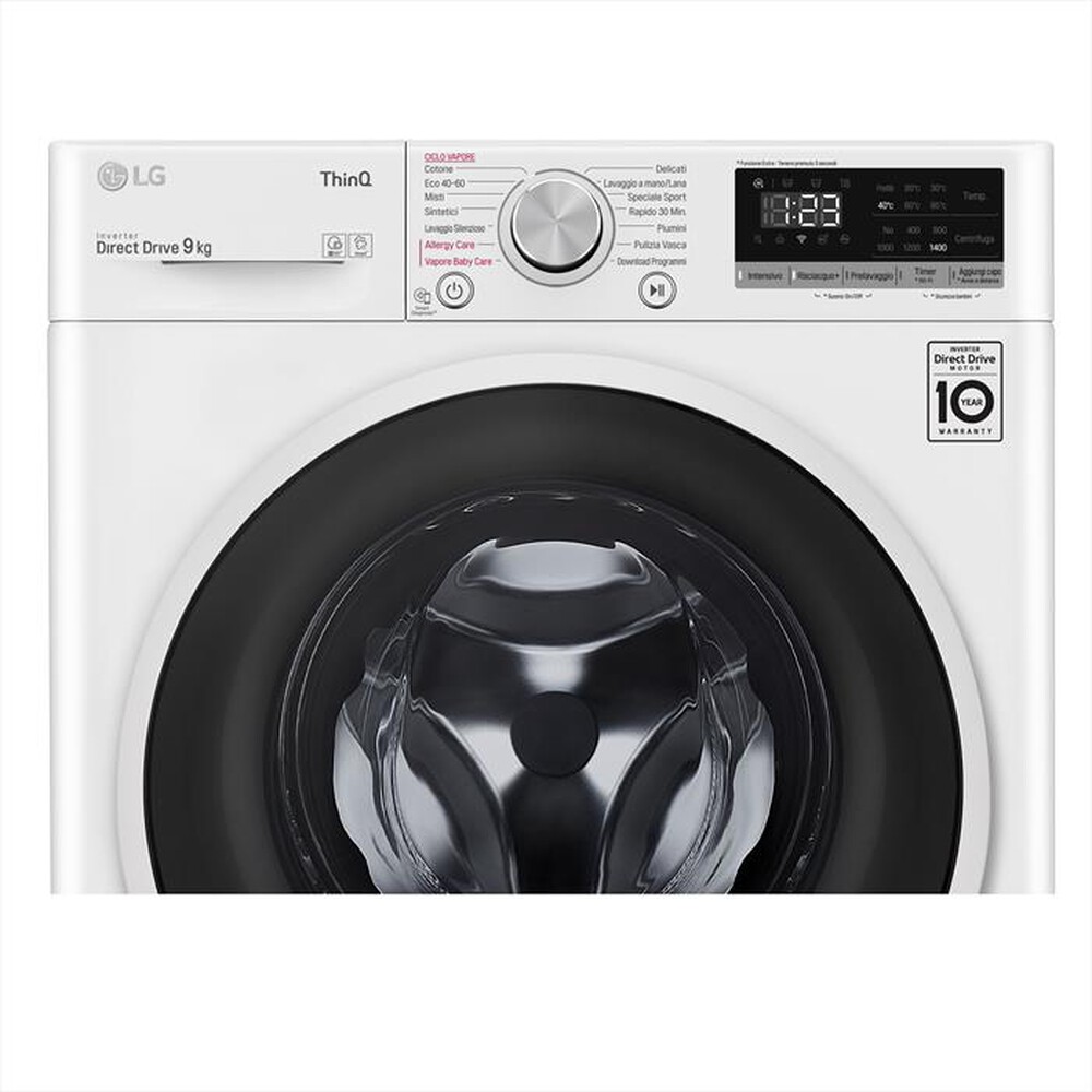 Immagine del prodotto LG - Lavatrice F4WV509S1EA 9 Kg Classe B-White