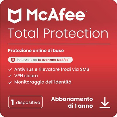 MCAFEE - Total Protection 1 dispositivo
