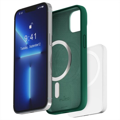 PURO - Cover PUIPC1461ICONMDKGRN per iPhone 13/14-Jade