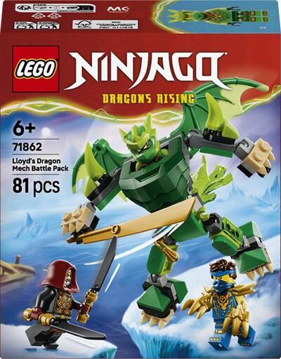 LEGO - NINJAGO Battle Pack Mech Drago di Lloyd - 71862