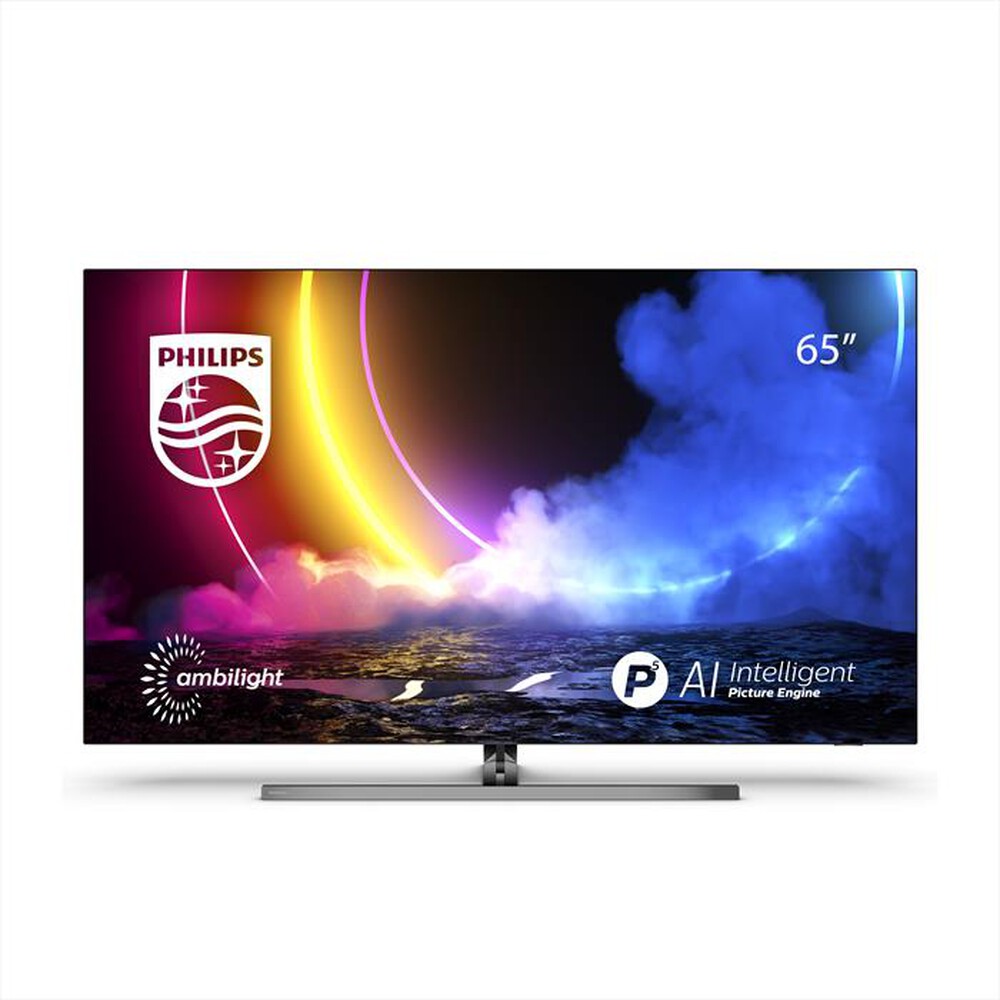 "PHILIPS - Smart TV OLED 65\" 65OLED856/12-Silver"