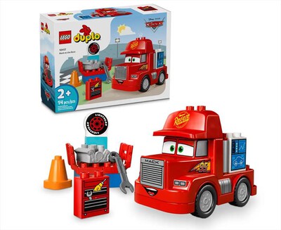LEGO - DUPLO Mack al circuito - 10417-Multicolore