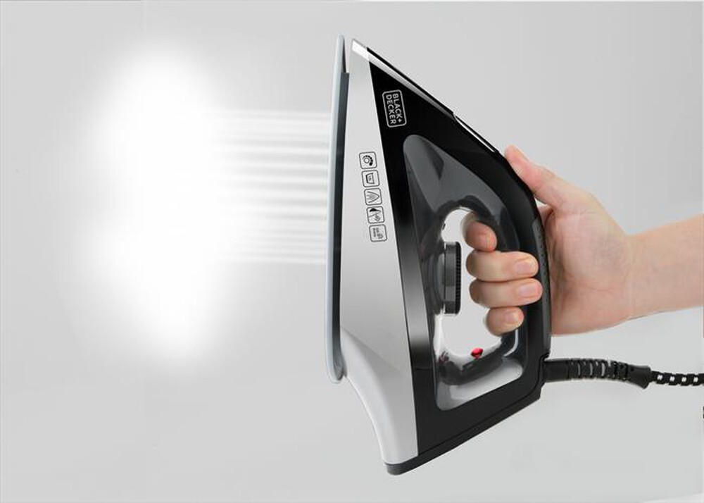 "BLACK & DECKER - Sistema stirante BXSS2200E-Nero-Blu"