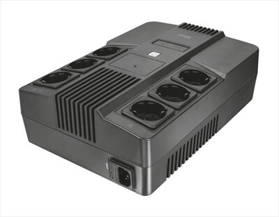 TRUST - MAXXON POWERSTRIP UPS 800VA - Black