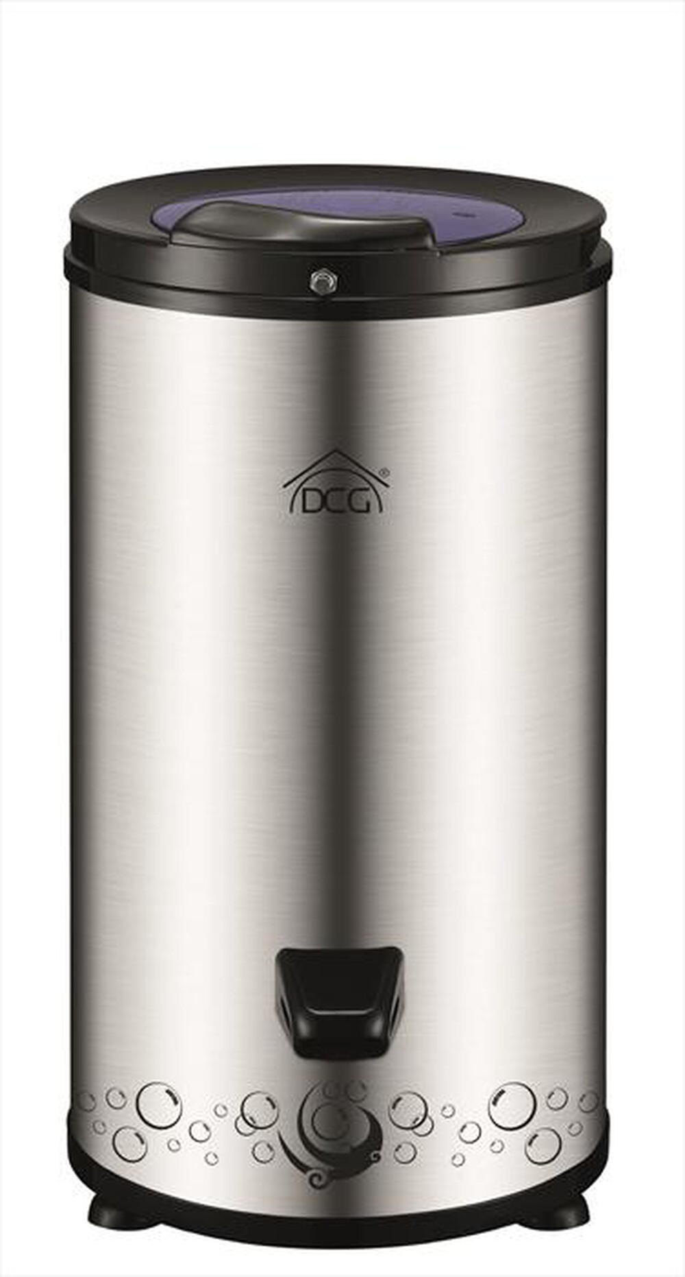 "DCG ELTRONIC - Asciugabiancheria a centrifuga SD8469-SILVER"