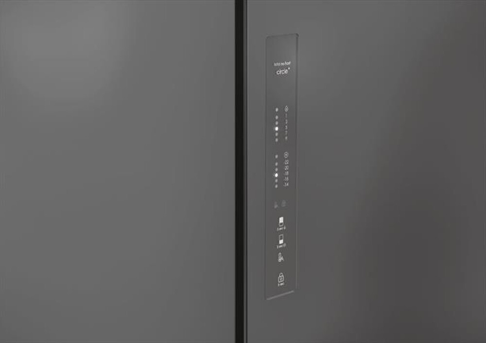"CANDY - Frigoriferi 4 porte CFQQ5T817EPS Classe E 467 lt-Argento"