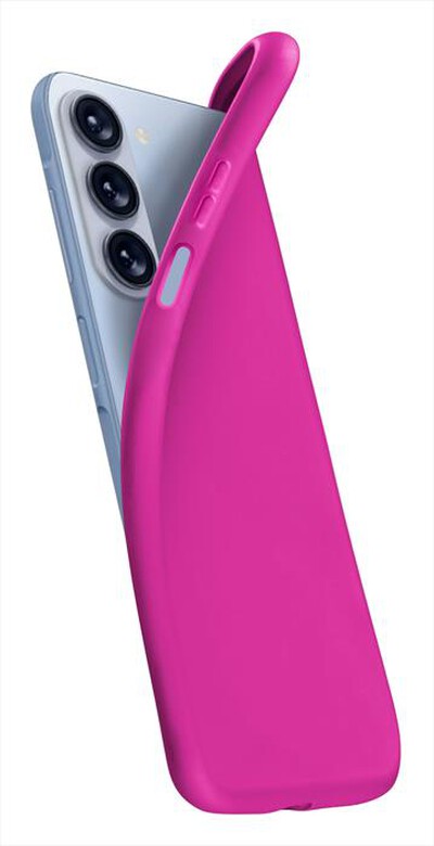 CELLULARLINE - Custodia in gomma morbida CHROMA per GALAXY A17-Blu
