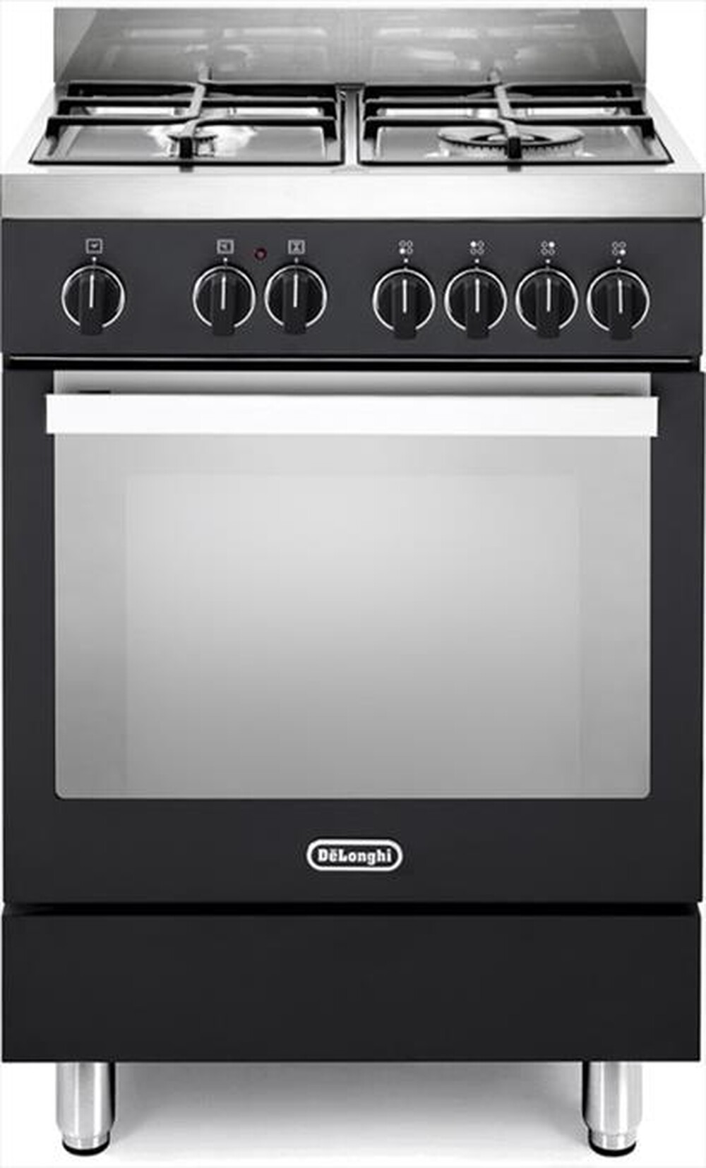 "DE LONGHI - Cucina a gas PMA 66 ED Classe A-antracite"
