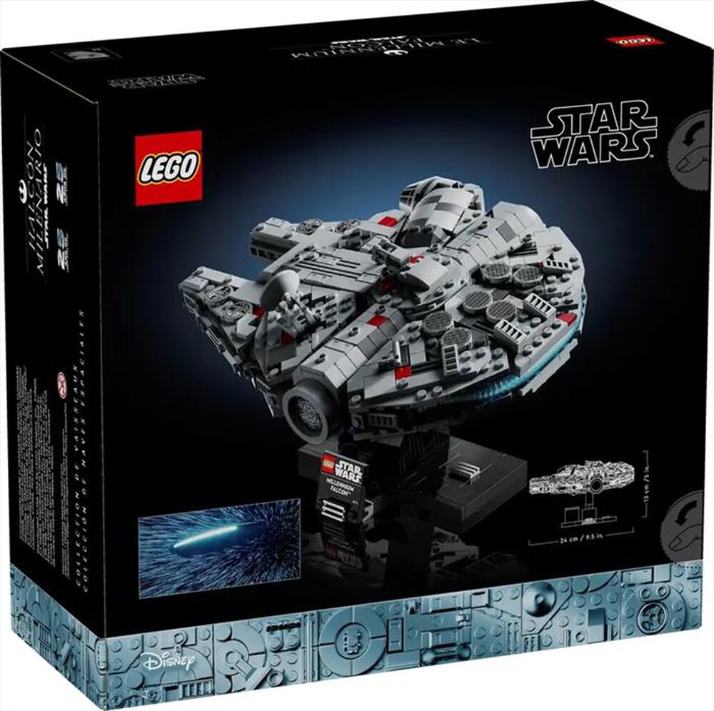 "LEGO - STAR WARS Millennium Falcon - 75375-Multicolore"