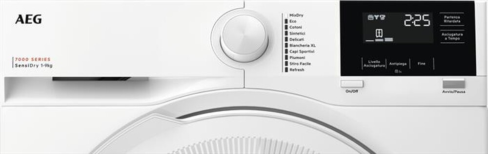 "AEG - Asciugatrice TR7G93W 9 Kg Classe A+++-Bianco"