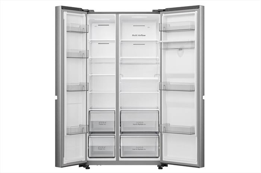 "HISENSE - Frigorifero side by side MS91668DIE Classe E-Inox"
