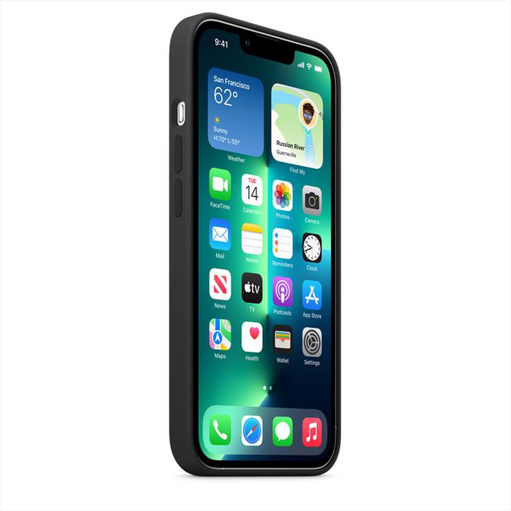 "APPLE - iPhone 13 Pro Silicone Case with MagSafe-Mezzanotte"
