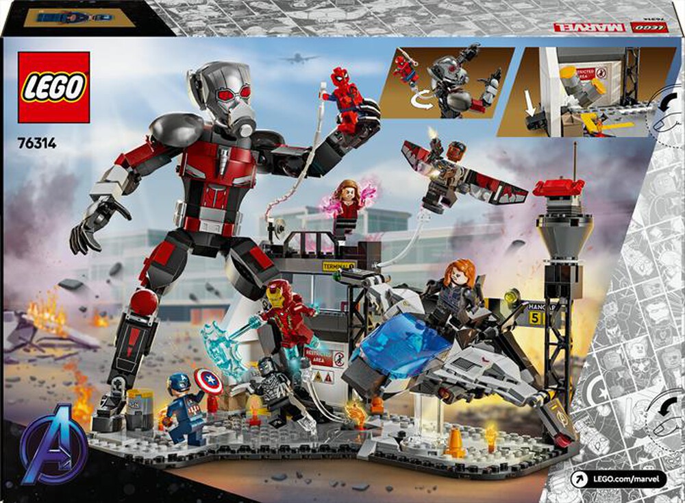 Immagine del prodotto LEGO - SUPER HEROES Captain America: Civil War 76314
