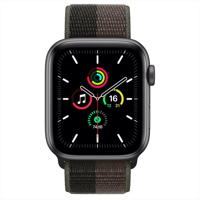 APPLE - Apple Watch SE GPS+Cellular 44mm Alluminio-Sport Loop  Tornado/Grigio | Euronics