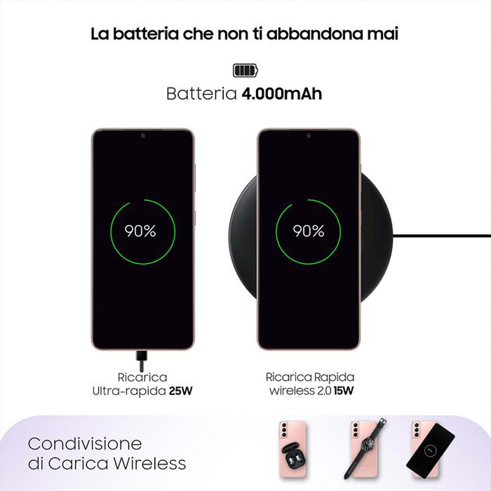 "SAMSUNG - GALAXY S21 5G 256GB-Phantom Pink"