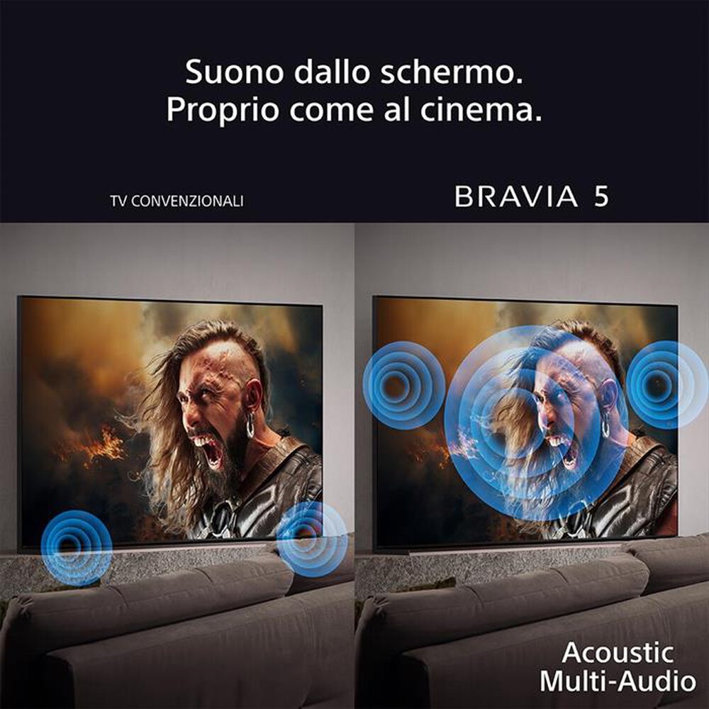 Immagine del prodotto SONY - Smart TV MINI LED FHD 85" K85XR55BP.CEI-Nero