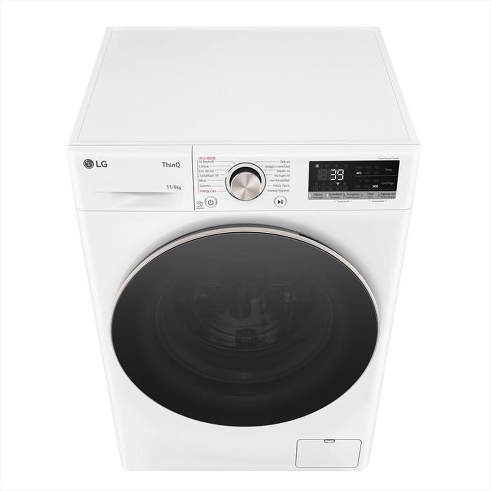 Immagine del prodotto LG - Lavasciuga AI DD D4R7011TSWG 11/6 Kg Classe A-Bianca