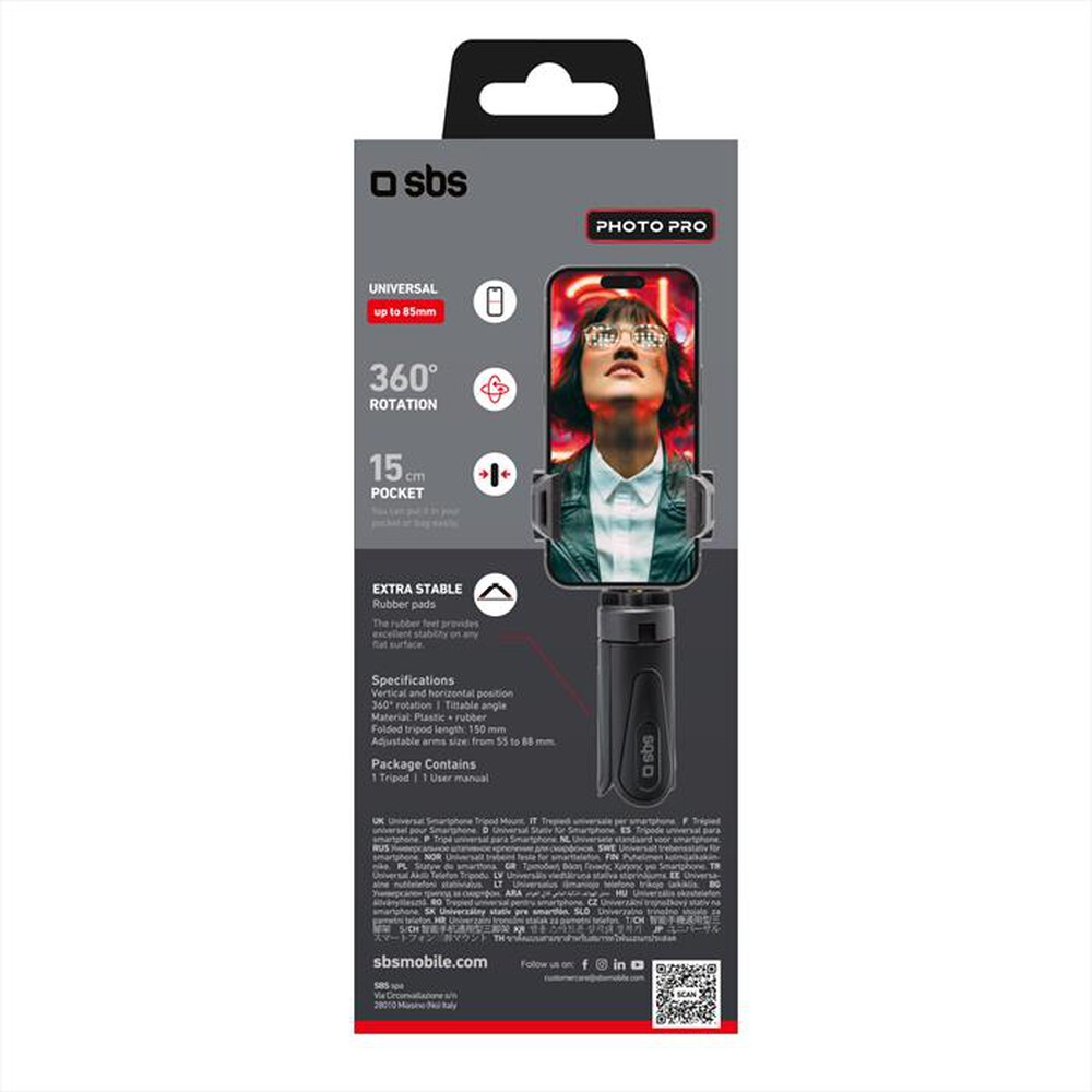 Immagine del prodotto SBS - TETRIPODPRO-Nero
