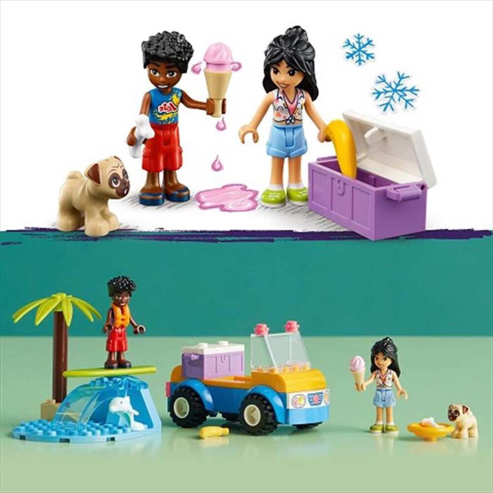 "LEGO - FRIENDS Divertimento sul beach buggy - 41725-Multicolore"