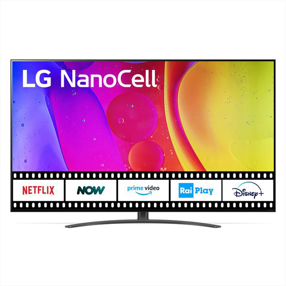 "LG - Smart TV NanoCell 65'' 4K Serie NANO82 65NANO826QB-Dark Iron Gray"