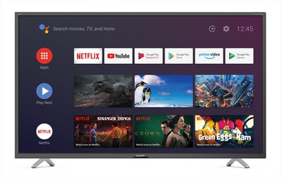 SHARP - ANDROID TV HD 32" 32BI4EA-Nero