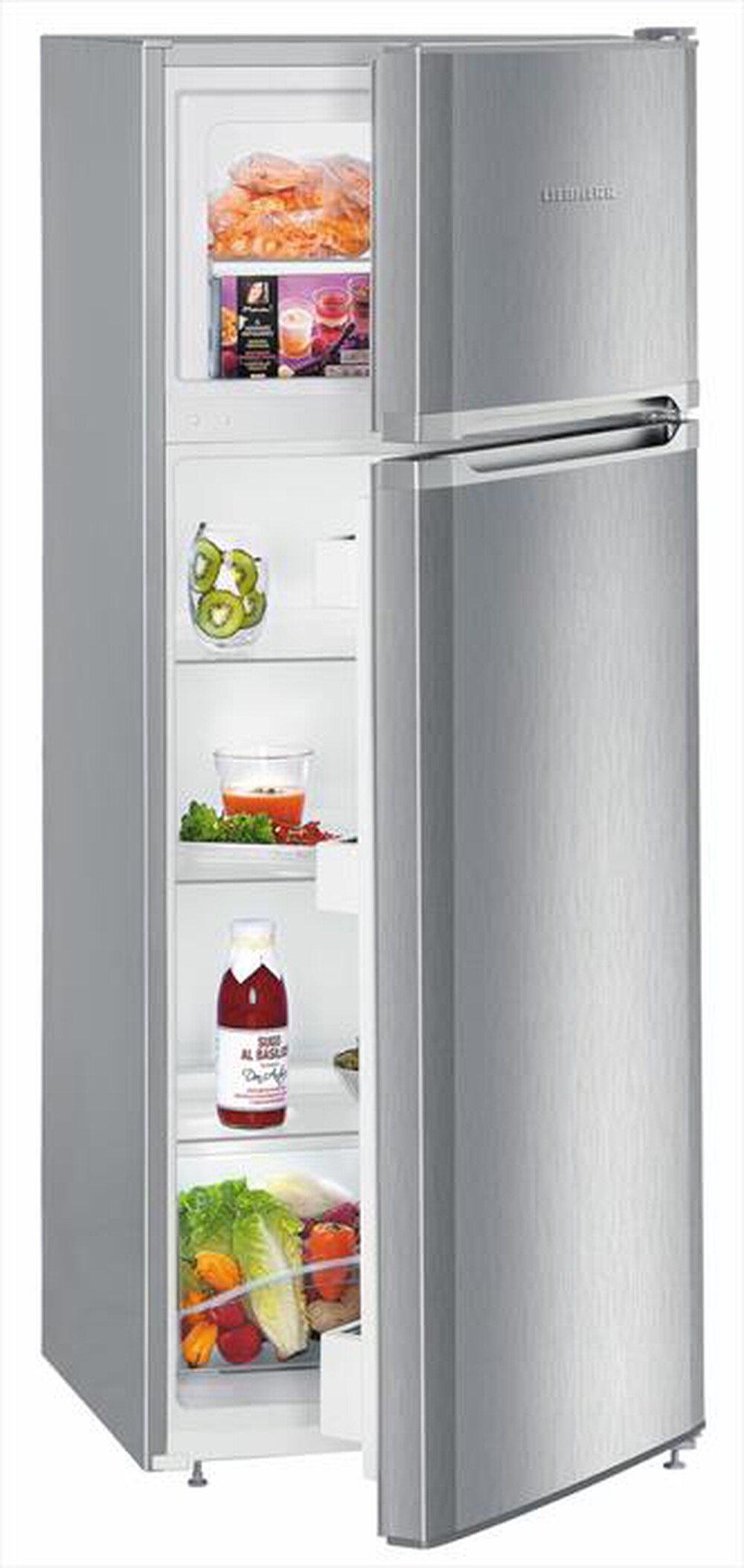 Immagine del prodotto LIEBHERR - Frigorifero 2 porte CTELE 2531-26 Classe E 233 lt-SteelLook / Silver