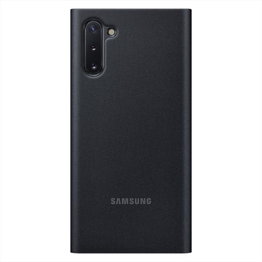 "SAMSUNG - CLEAR VIEW COVER BLACK GALAXY NOTE 10-NERO"