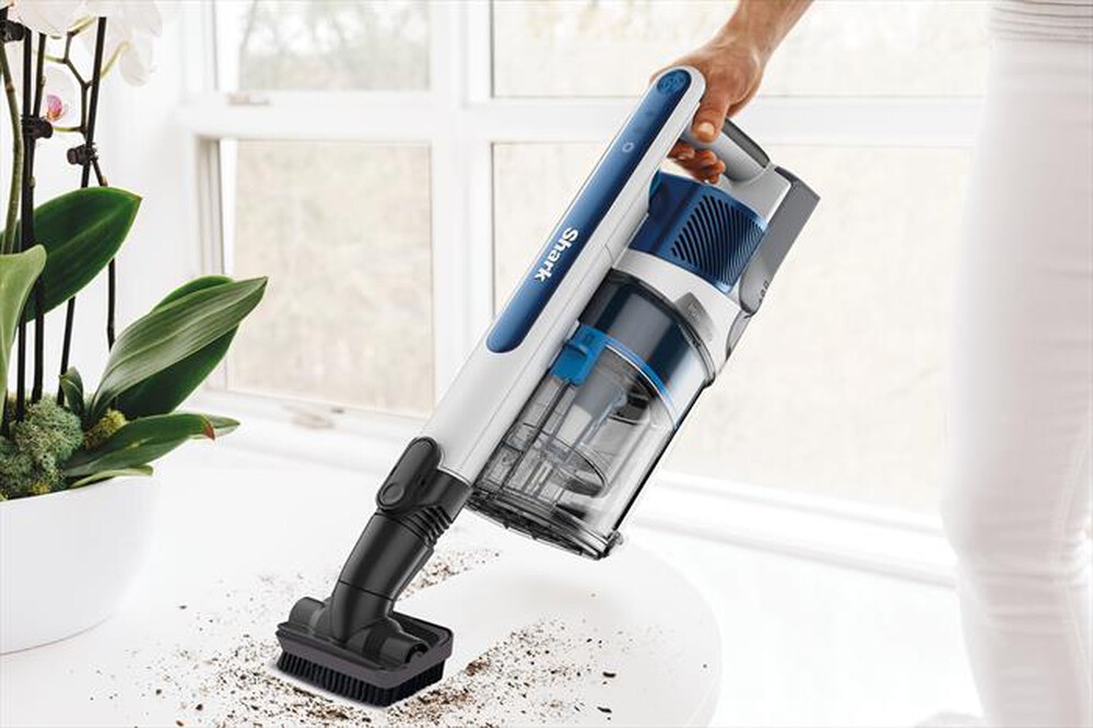 "SHARK - Scopa elettrica CORDLESS STICK VACUUM POWERPRO-Bianco / Blu"