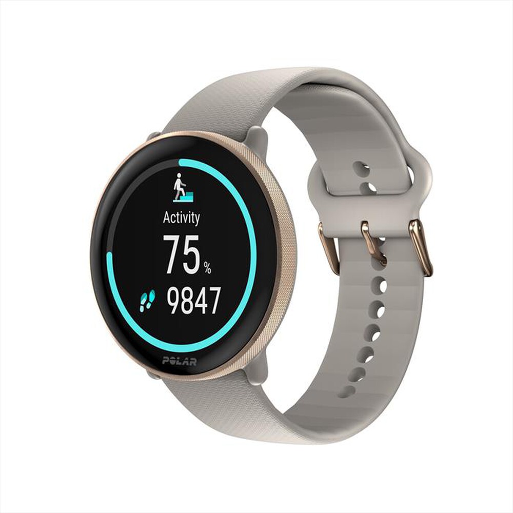 "POLAR - Ignite 3 Fitness & Wellness Watch Greige Sand S-L"
