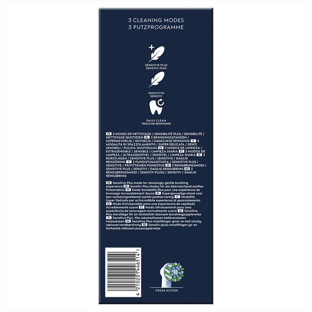 Immagine del prodotto ORAL-B - Spazzolino elettrico PW VITALITY PRO DUO HBOX-Blu, Nero