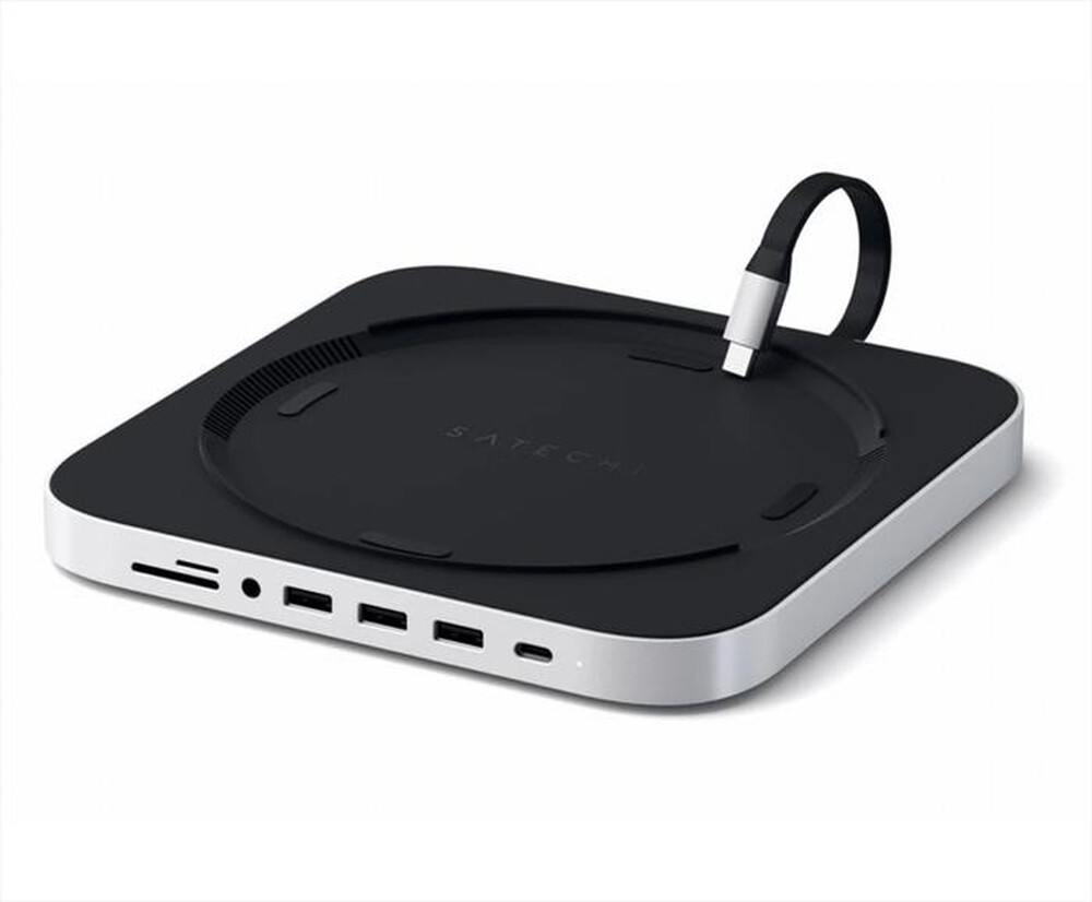 "BELKIN - SUPPORTO CON HUB IN ALLUMINIO PER MAC MINI-argento"