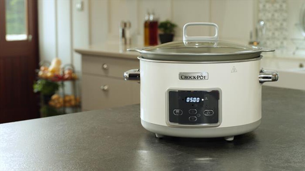 "Crock Pot - SlowCooker 5 LT-White"