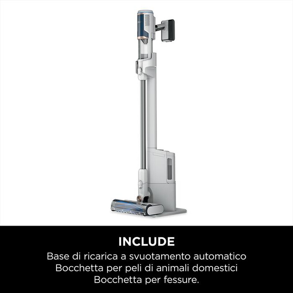 "SHARK - ASPIRAPOLVERE SENZA FILO FLOOR DETECT STICK-Bianco/Blu"