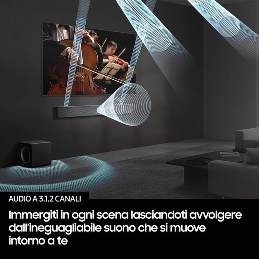 Immagine del prodotto SAMSUNG - Soundbar HW-QS700F/ZF-Titan Black