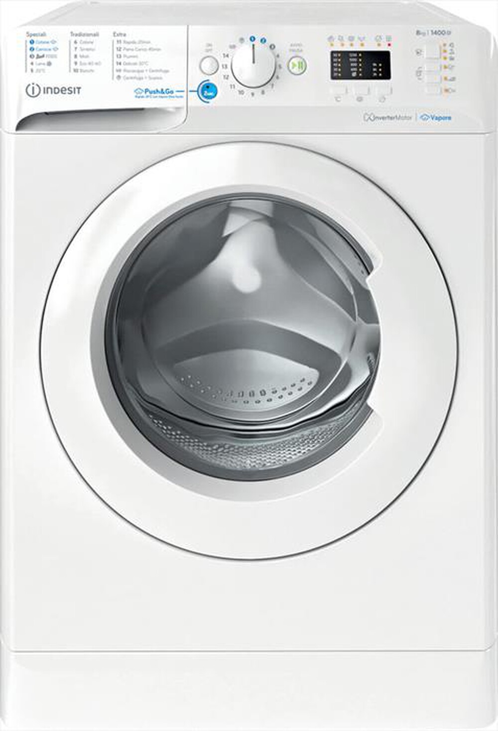 Immagine del prodotto INDESIT - Lavatrice BWA 81496X WV IT 8 Kg Classe A-Bianco
