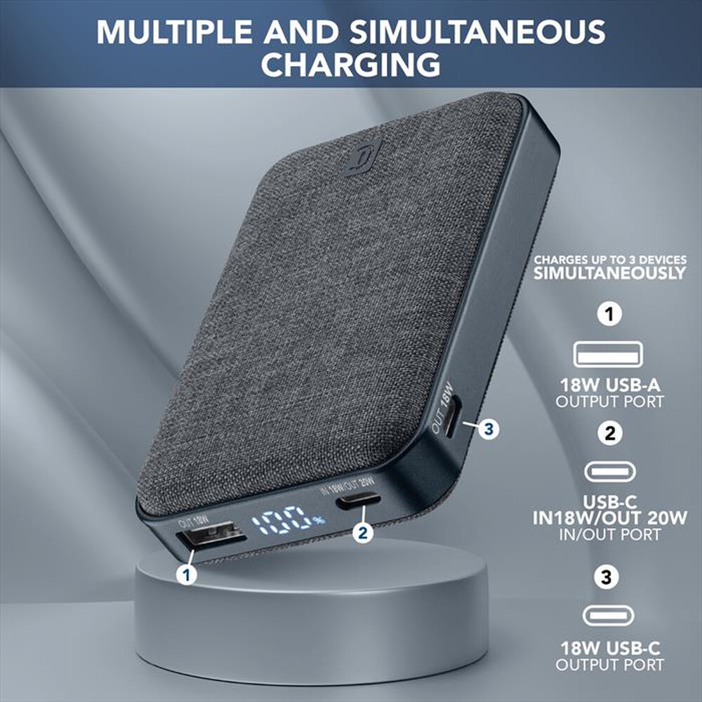 Immagine del prodotto CELLULARLINE - POWER BANK GLAM-Nero