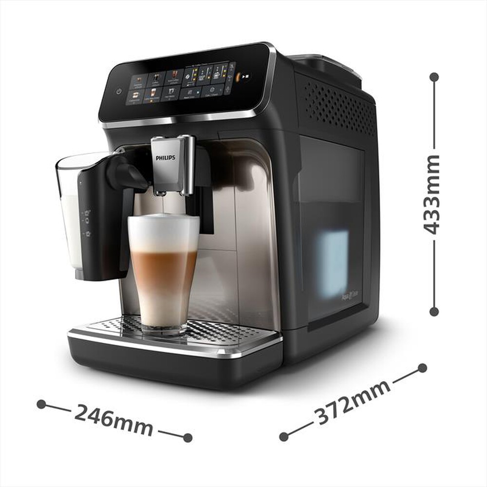 "PHILIPS - Macchina da caffè SERIES 3300 LATTEGO  EP3347/90"