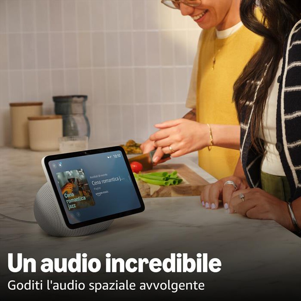 Immagine del prodotto AMAZON - NUOVO AMAZON ECHO SHOW 8 (2025 RELEASE)-Glacier White