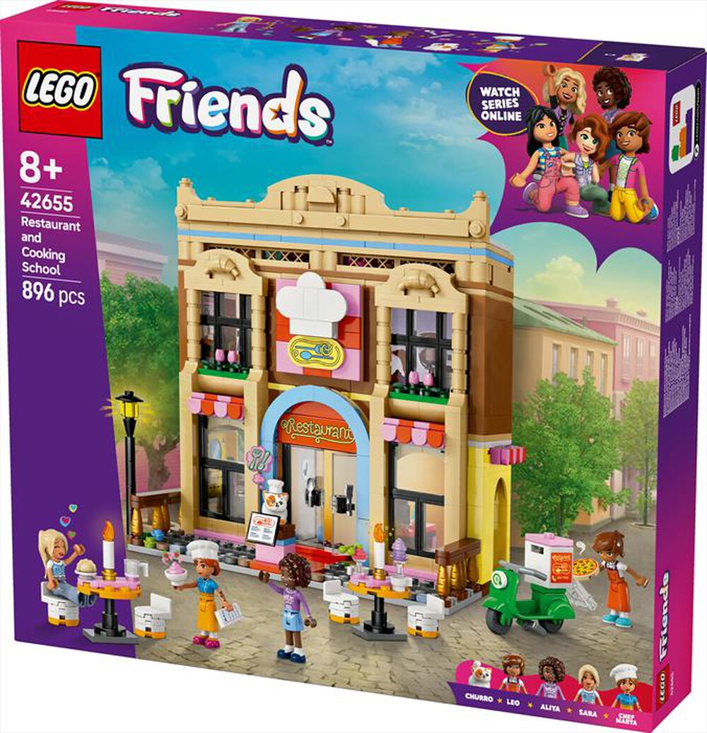 Immagine del prodotto LEGO - FRIENDS Ristorante e Scuola di cucina 42655