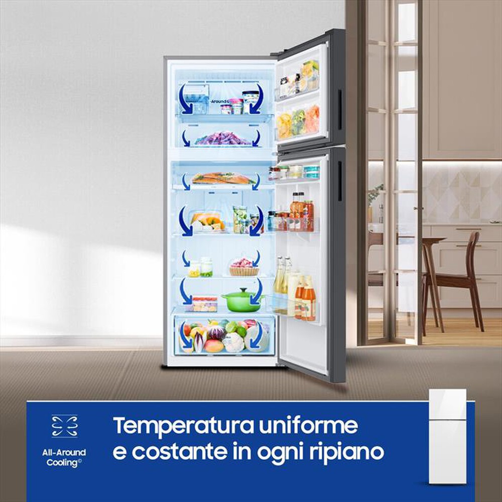"SAMSUNG - Frigorifero 2 porte RT47CB662612ES Classe E 465 lt-CLEAN WHITE"