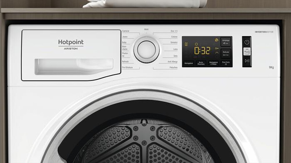 "HOTPOINT ARISTON - Asciugatrice EU NTDG92 SK IT 9 Kg Classe A++-Bianco"