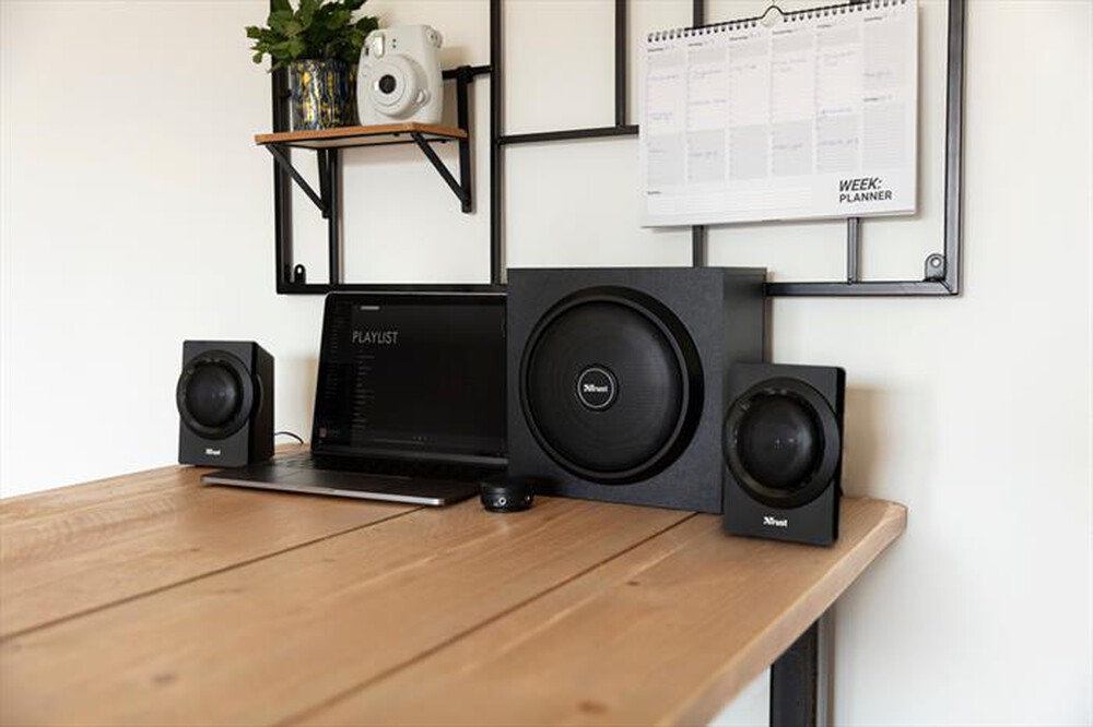 Immagine del prodotto TRUST - YURI 2.1 SPEAKER SET-Black