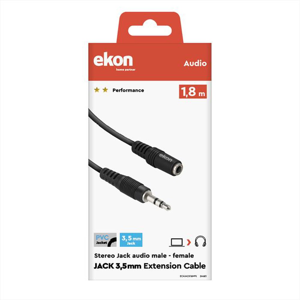 Immagine del prodotto EKON - Cavo audio Jack 3,5 mm